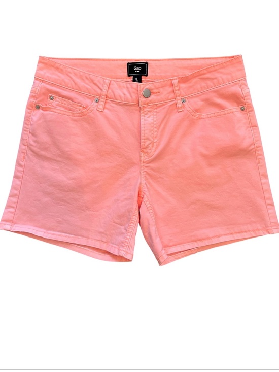 GAP Pants - GAP Coral Pink Denim Shorts Sz.6